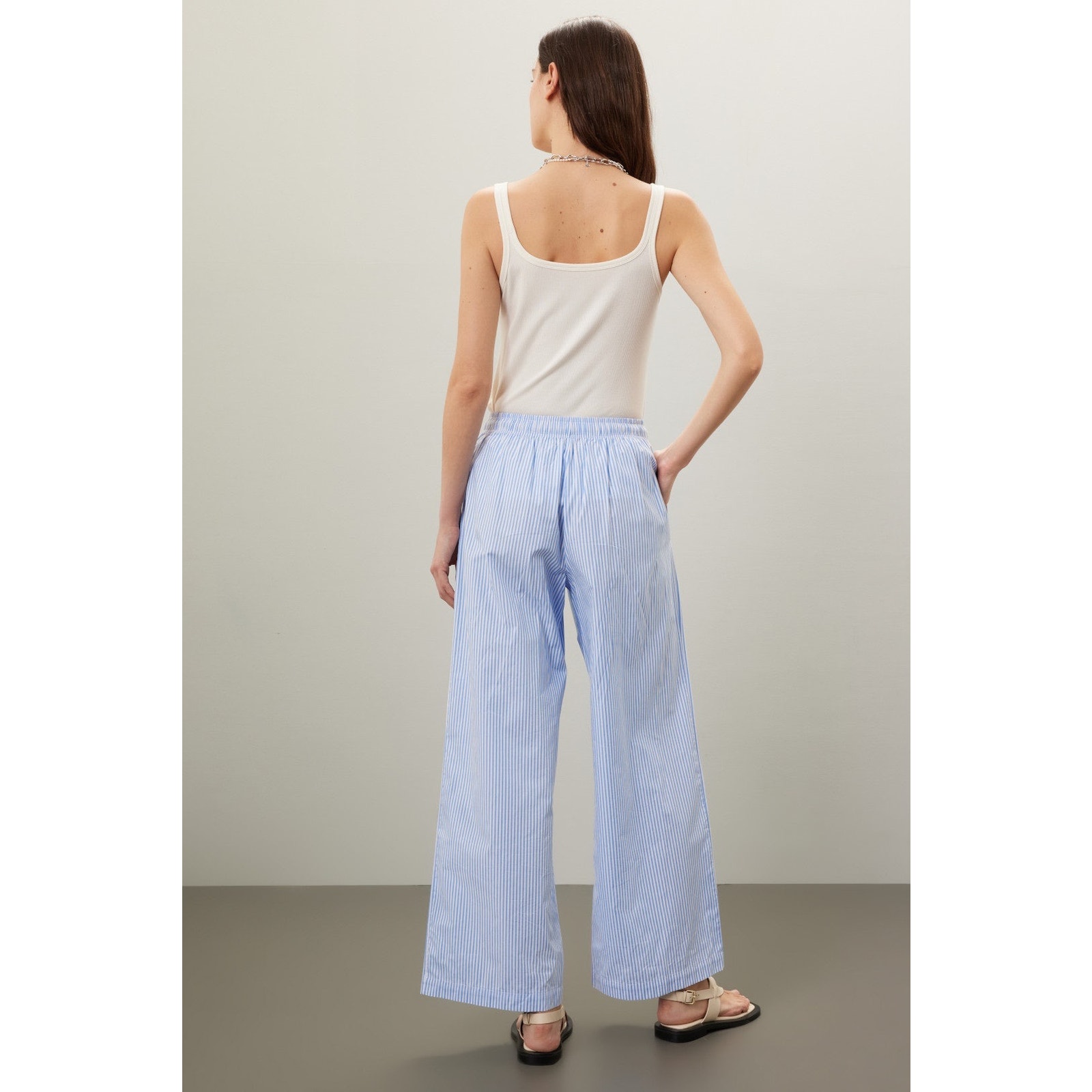 $165 Donni. Stripe Cotton Pop Pants - Xs — image 4 of 8